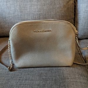 Grey Michael Kors crossbody bag